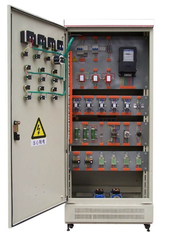 初級電工實(shí)訓(xùn)考核柜裝置